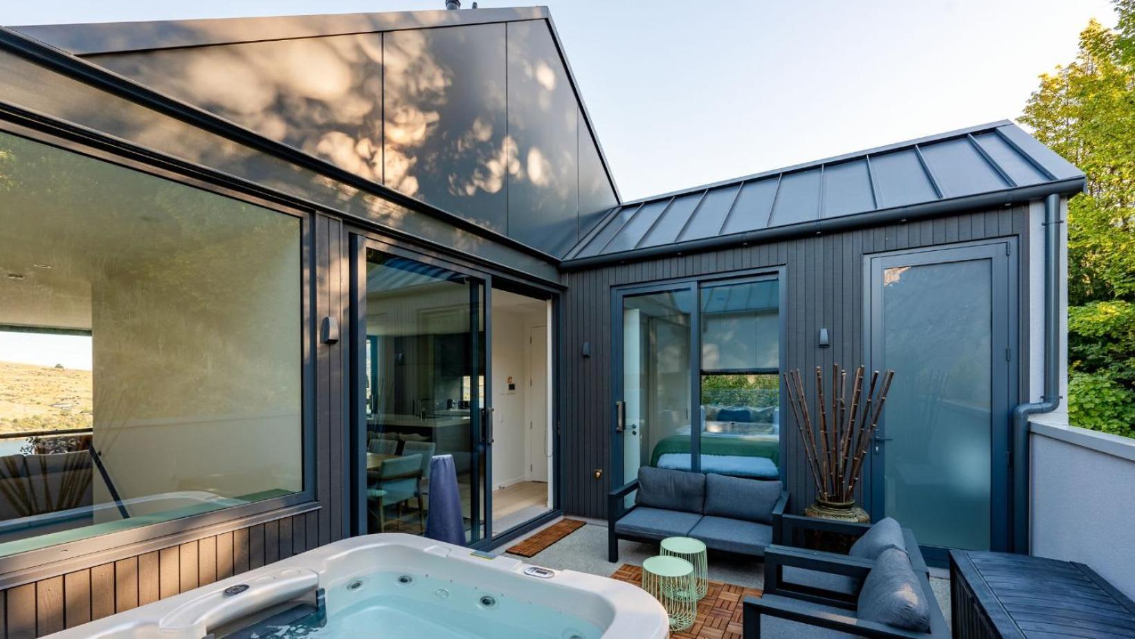 The Tiers- Hot Tub- Ac- Bbq- Free Parking Villa Queenstown Ngoại thất bức ảnh