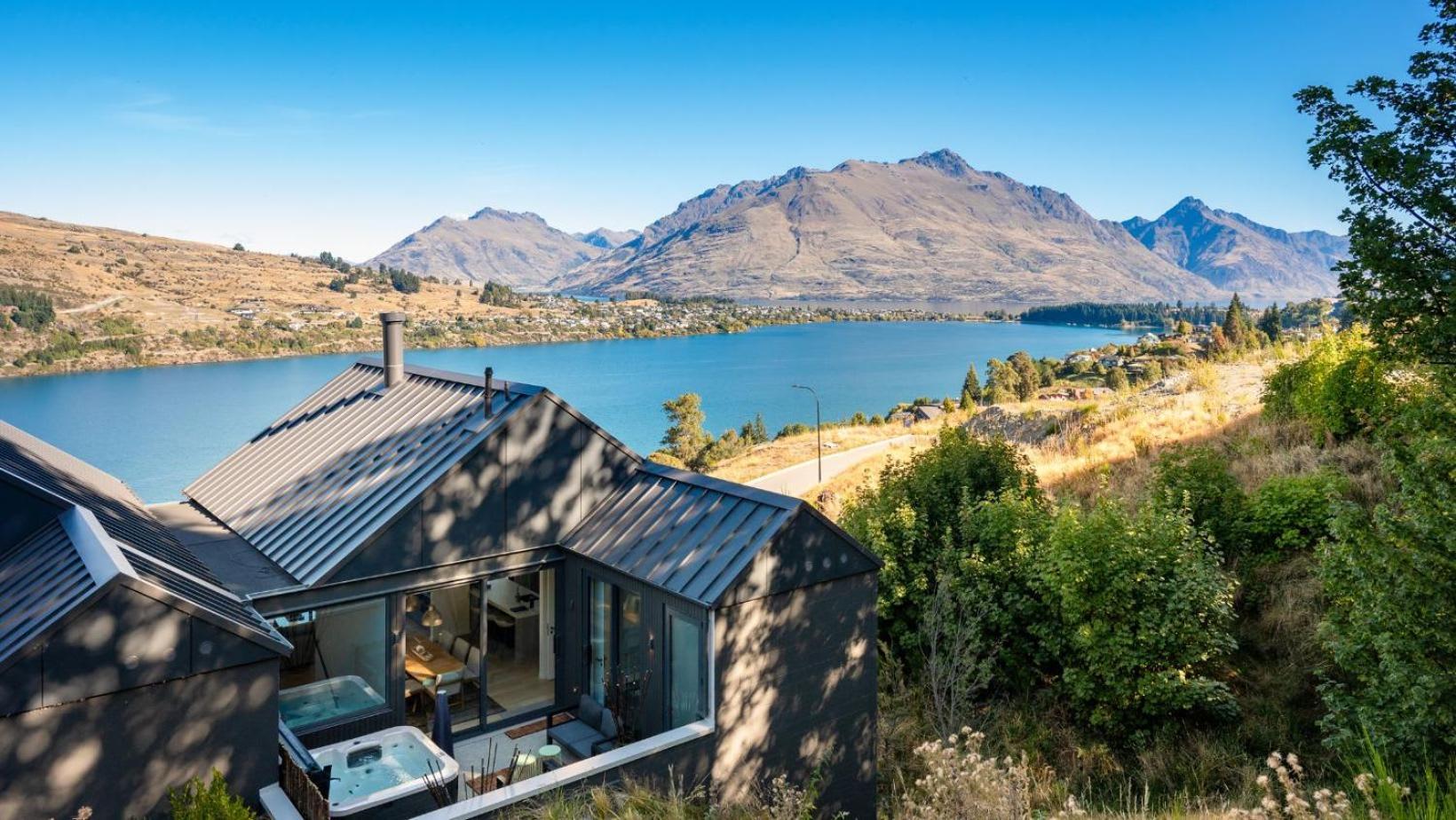 The Tiers- Hot Tub- Ac- Bbq- Free Parking Villa Queenstown Ngoại thất bức ảnh
