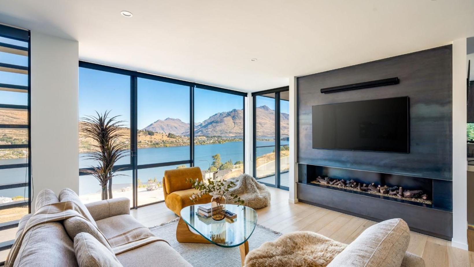 The Tiers- Hot Tub- Ac- Bbq- Free Parking Villa Queenstown Ngoại thất bức ảnh